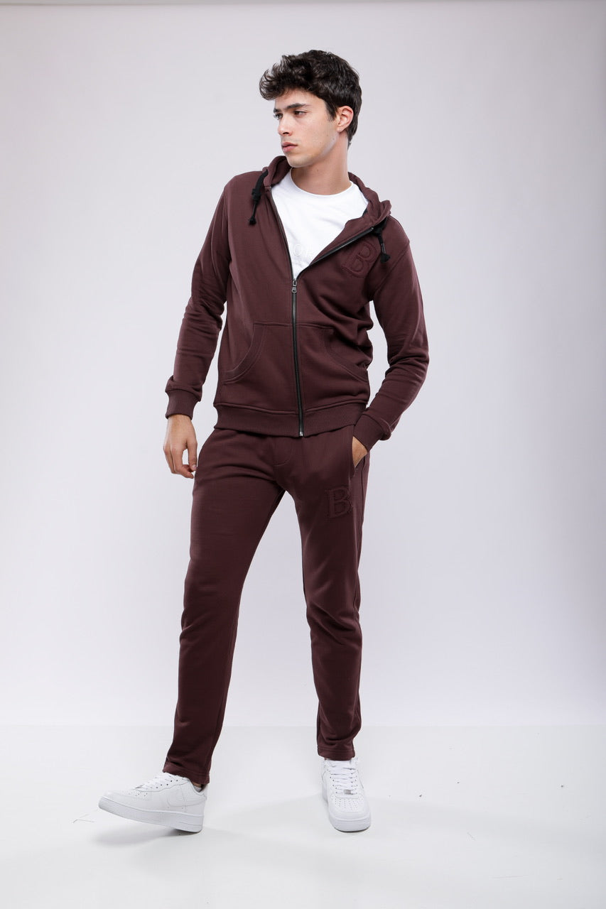 Sweat-Shirt À Capuche Zippé