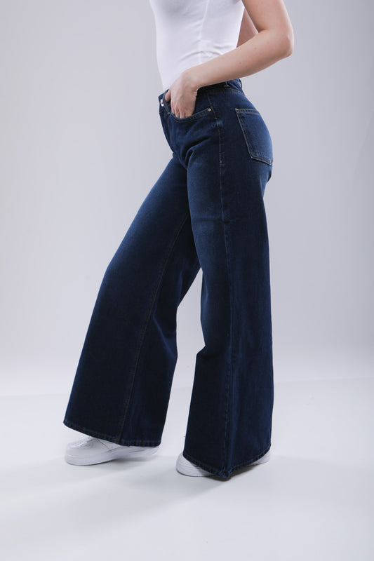 Jean Wide Leg Taille Haute