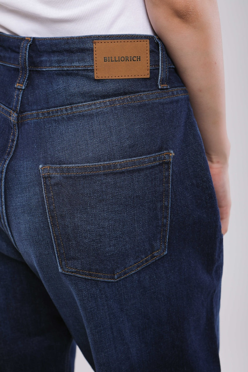 Pantalon Large Femme en Jean