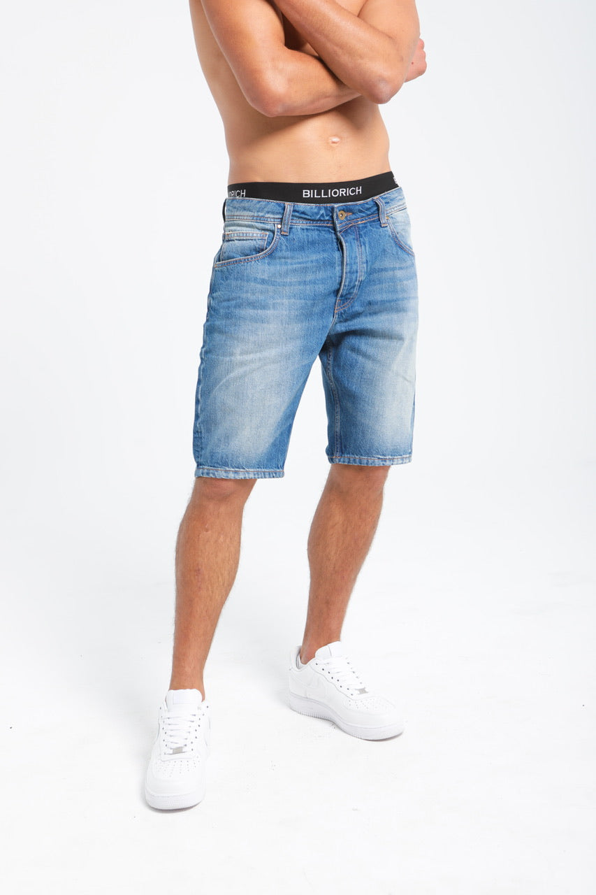 Short en Jean Homme - Coupe Droite