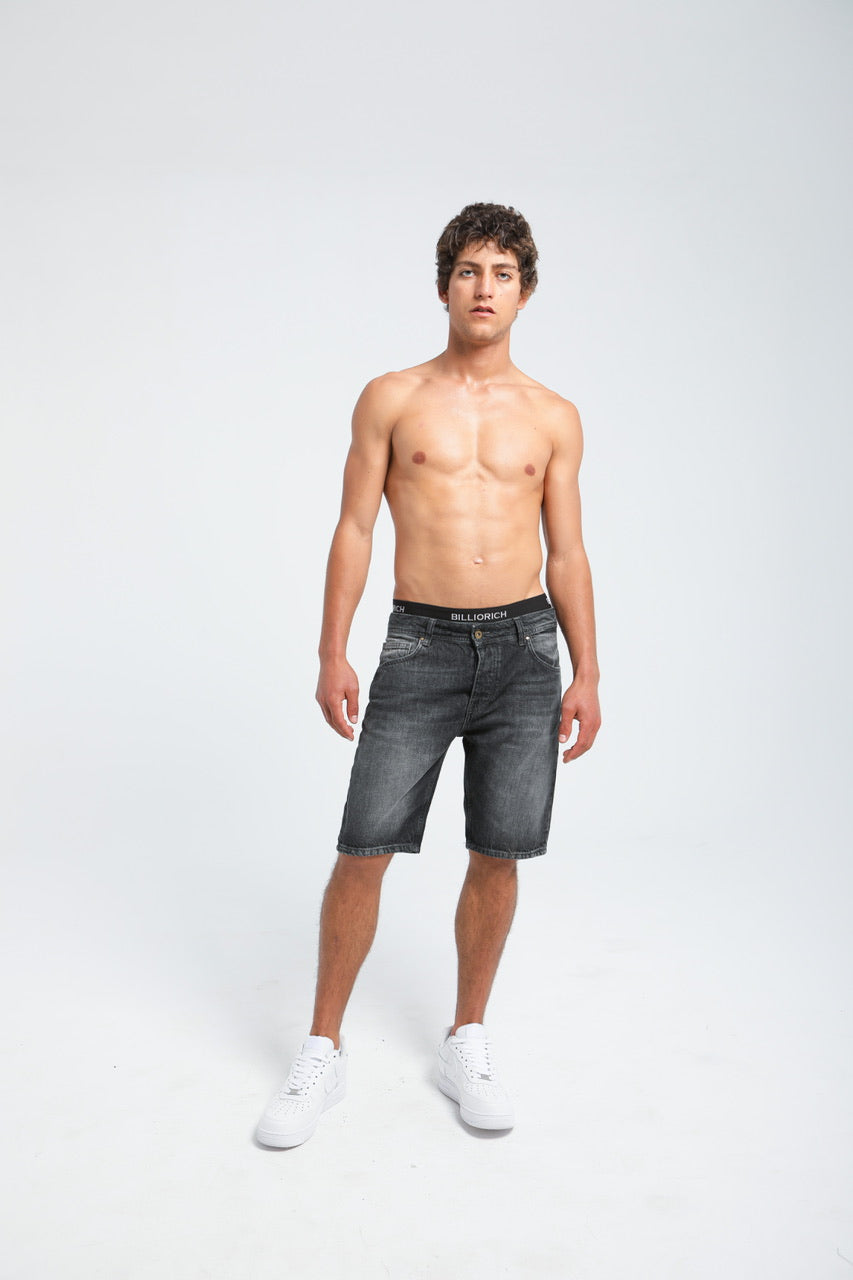 Short en Jean Homme - Coupe Droite