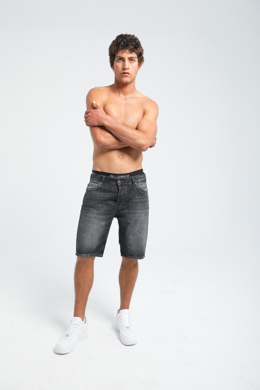 Short en Jean Homme - Coupe Droite