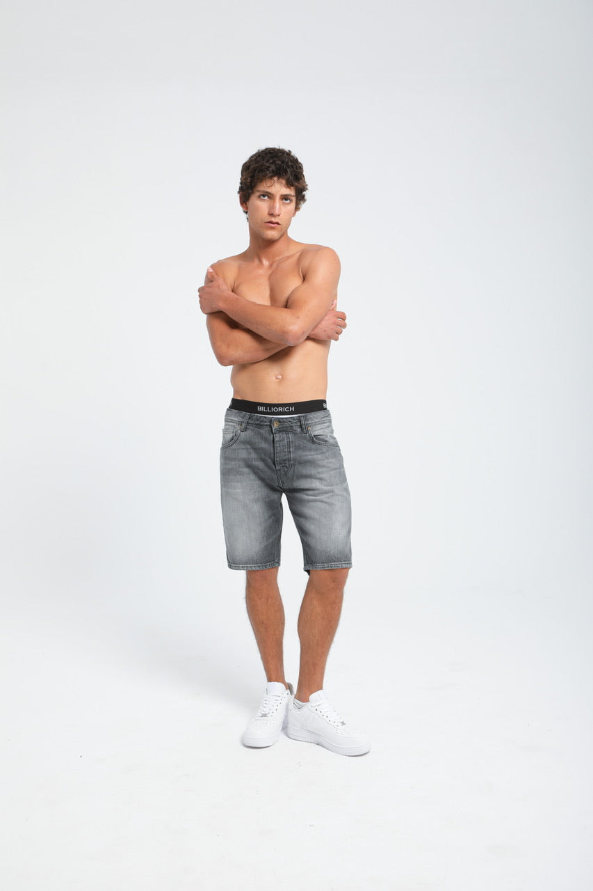 Short en Jean Homme - Coupe Droite