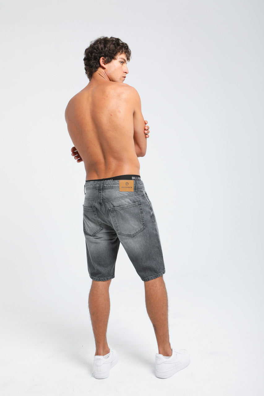 Short en Jean Homme - Coupe Droite