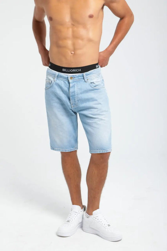 Short en Jean Homme - Coupe Droite Billiorich