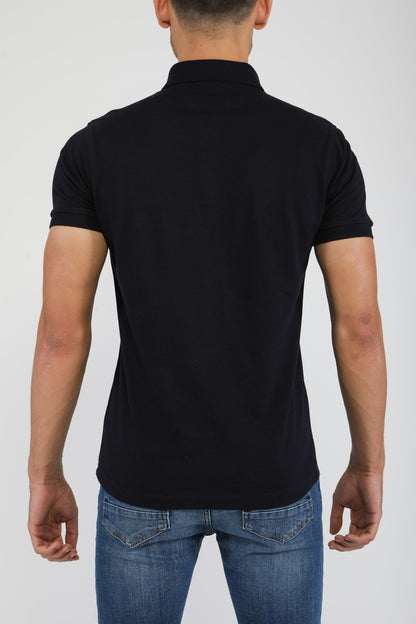 Polo Slim En Piqué