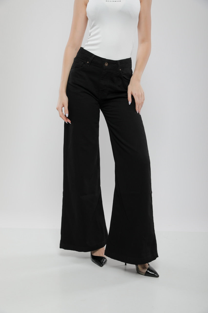 Jean Wide Leg Taille Haute