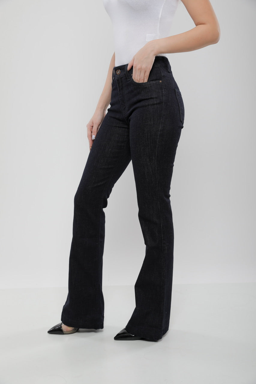 Jean Flare Taille Haute