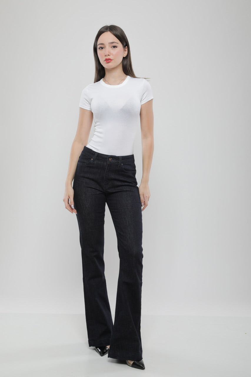 Jean Flare Taille Haute