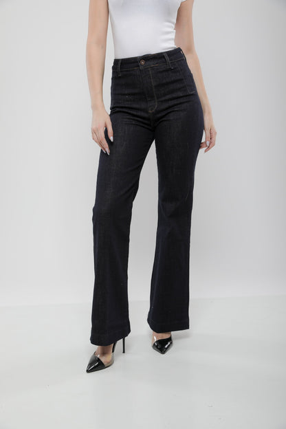 Jean Flare Taille Haute