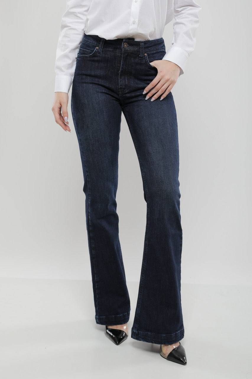 Jean Flare Taille Haute