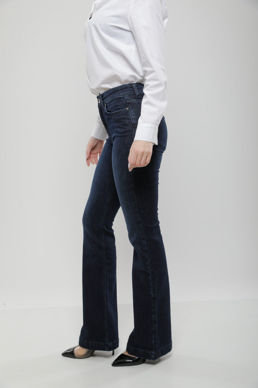Jean Flare Taille Haute