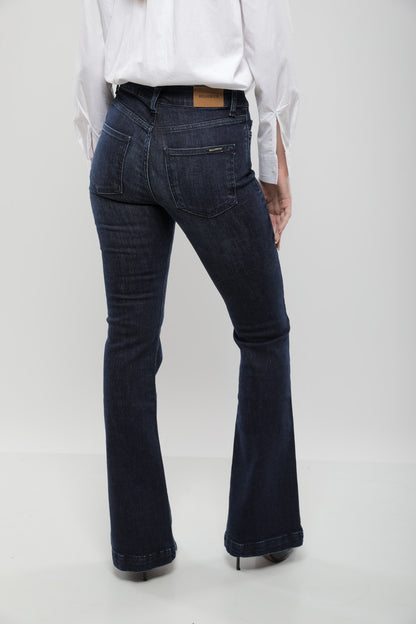 Jean Flare Taille Haute
