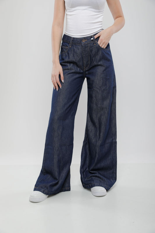 Jean Wide Leg Taille Haute