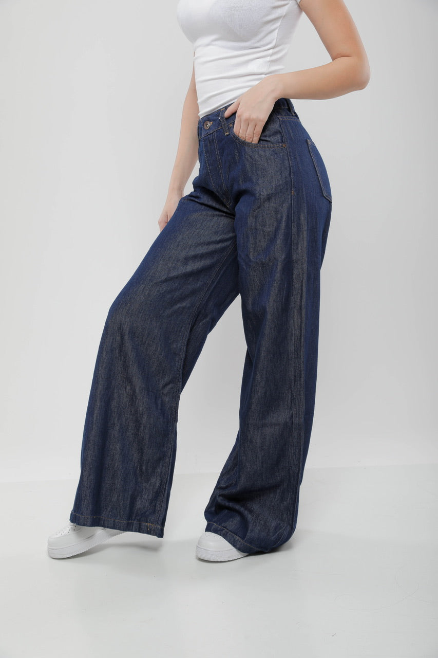 Jean Wide Leg Taille Haute