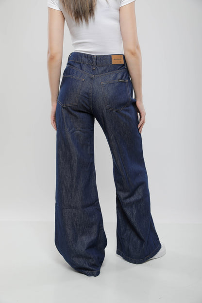 Jean Wide Leg Taille Haute