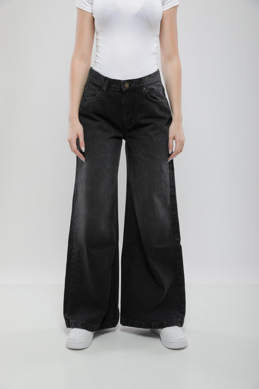 Jean Wide Leg Taille Haute