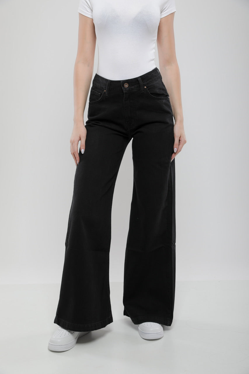Jean Wide Leg Taille Haute