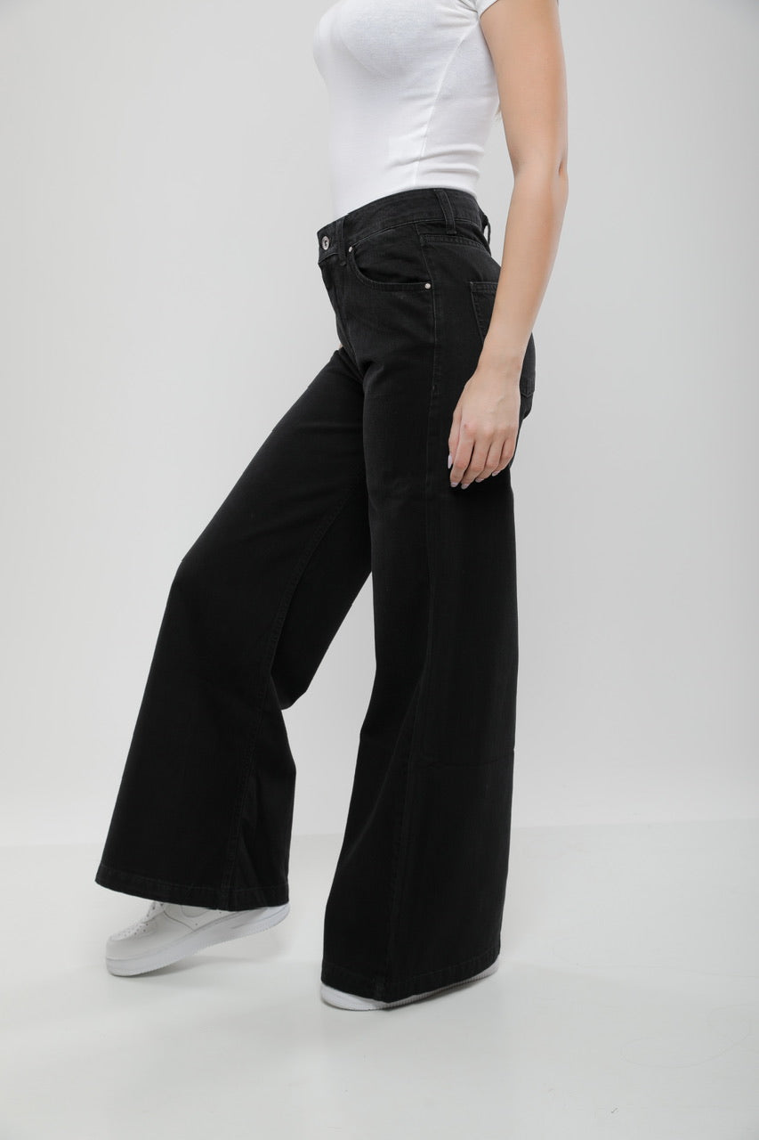 Jean Wide Leg Taille Haute