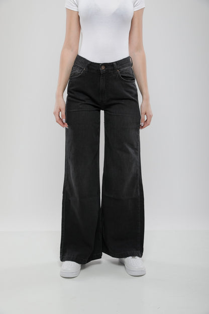 Jean Wide Leg Taille Haute