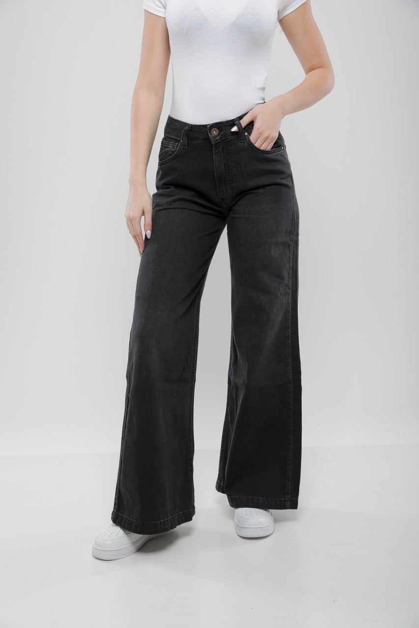 Jean Wide Leg Taille Haute