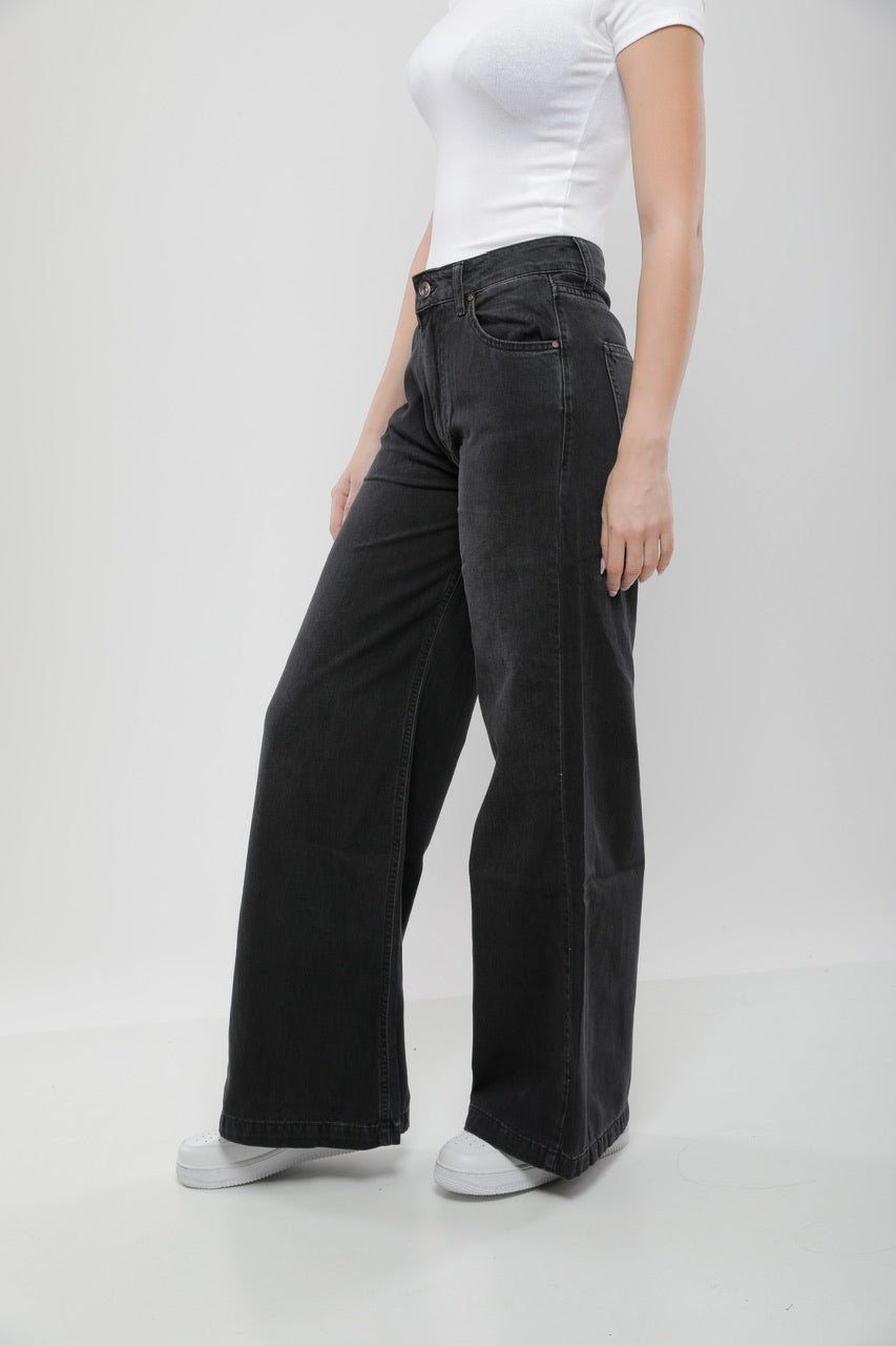Jean Wide Leg Taille Haute
