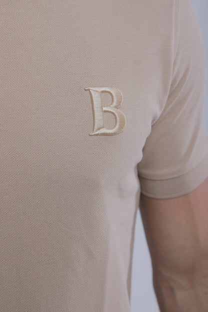 Polo Slim En Piqué