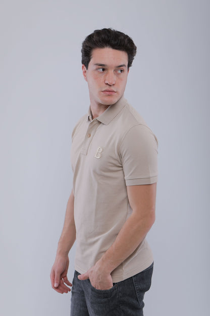 Polo Slim En Piqué