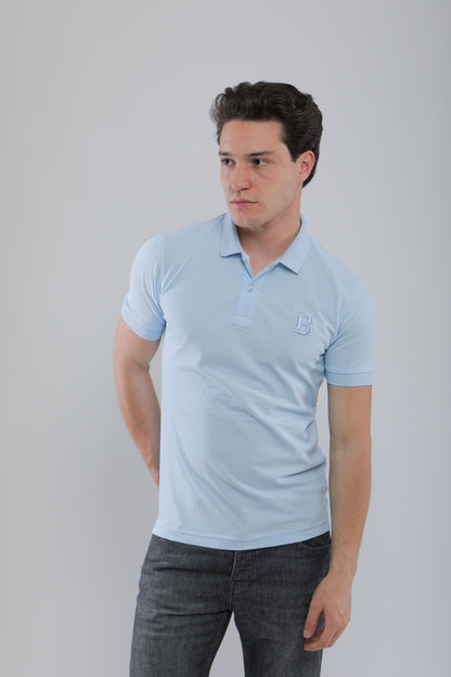 Polo Slim En Piqué