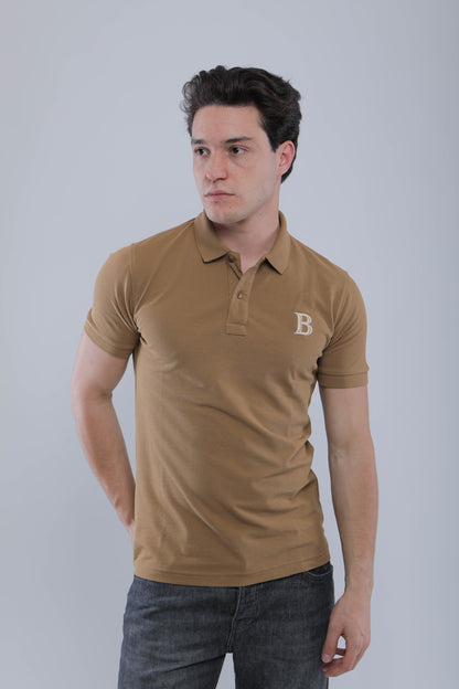 Polo Slim En Piqué