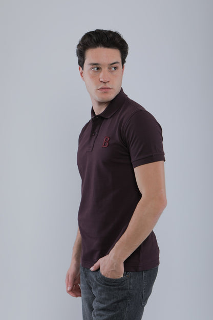 Polo Slim En Piqué