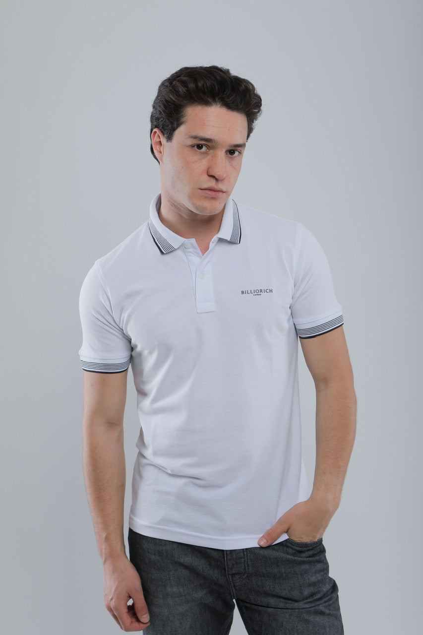 Polo Slim En Piqué