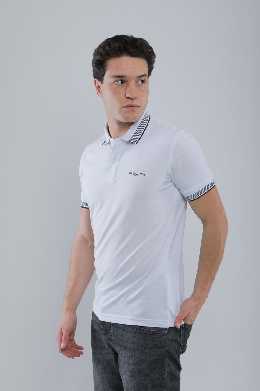 Polo Slim En Piqué