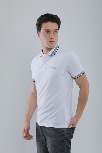 Polo Slim En Piqué