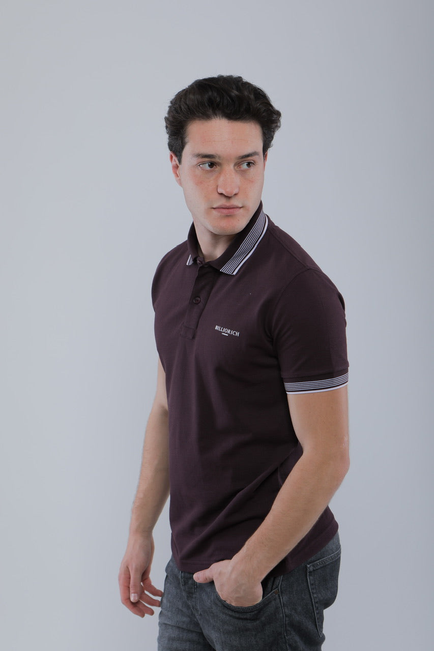 Polo Slim En Piqué