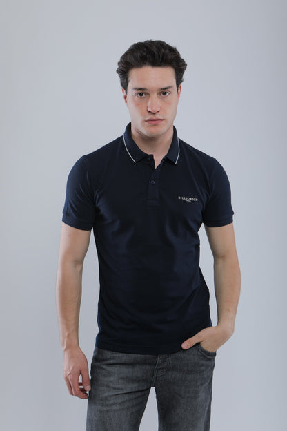 Polo Slim En Piqué