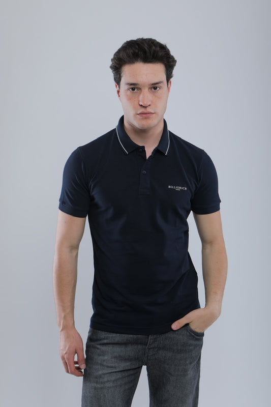Polo Slim En Piqué
