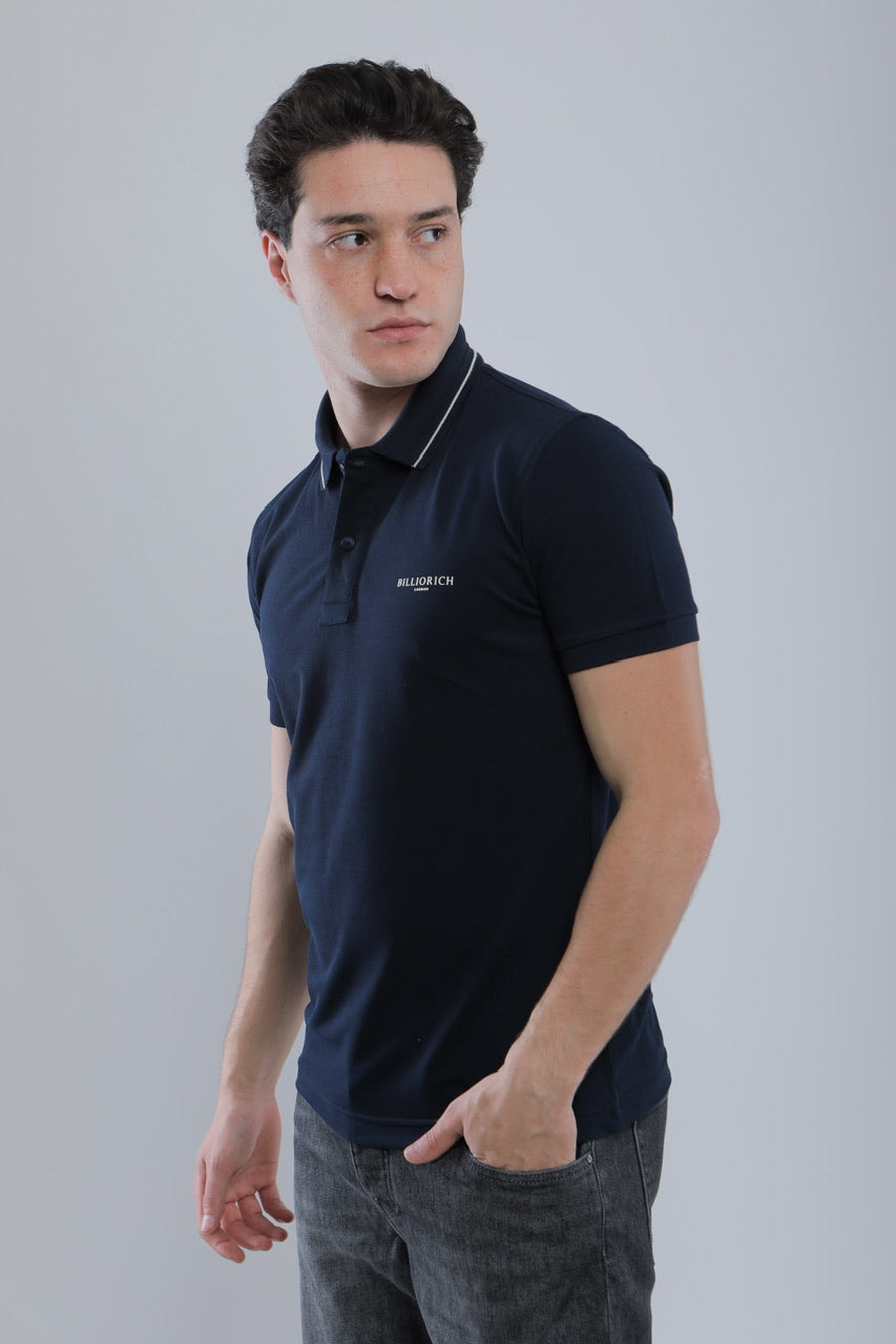 Polo Slim En Piqué