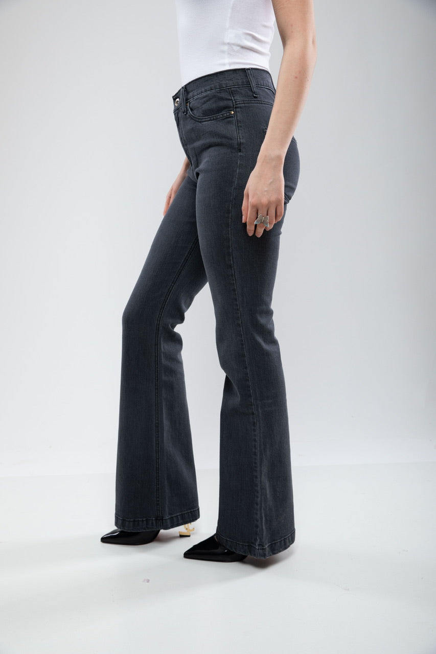 Jean Flare Taille Haute