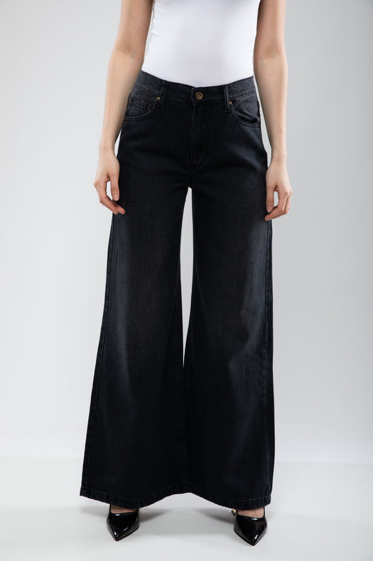 Jean Wide Leg Taille Haute