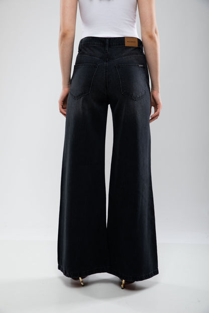 Jean Wide Leg Taille Haute
