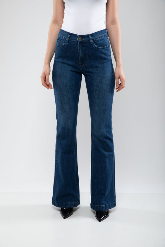 Jean Flare Taille Haute