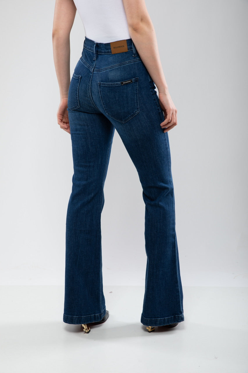 Jean Flare Taille Haute