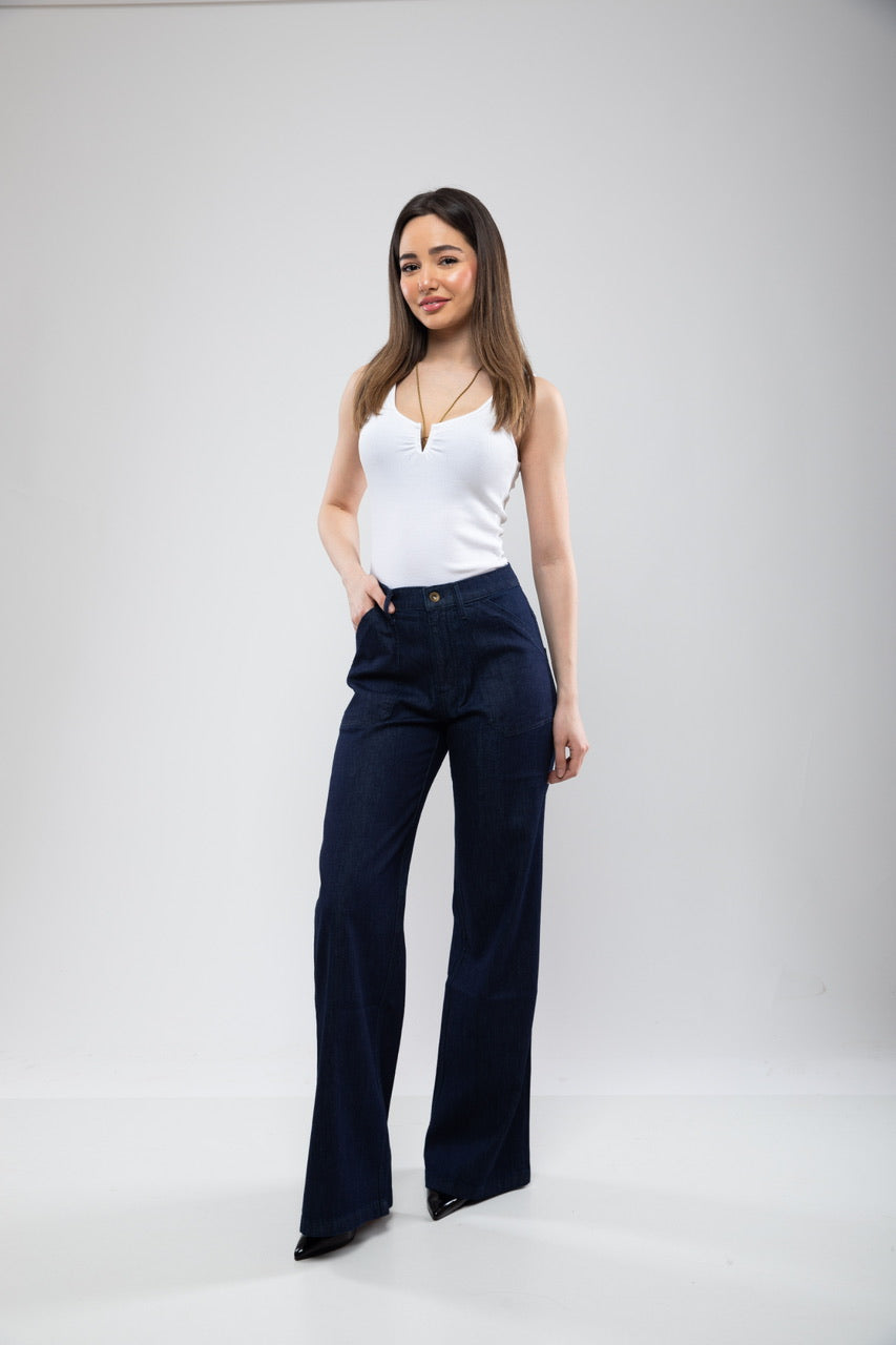 Jean Wide Leg Comfort