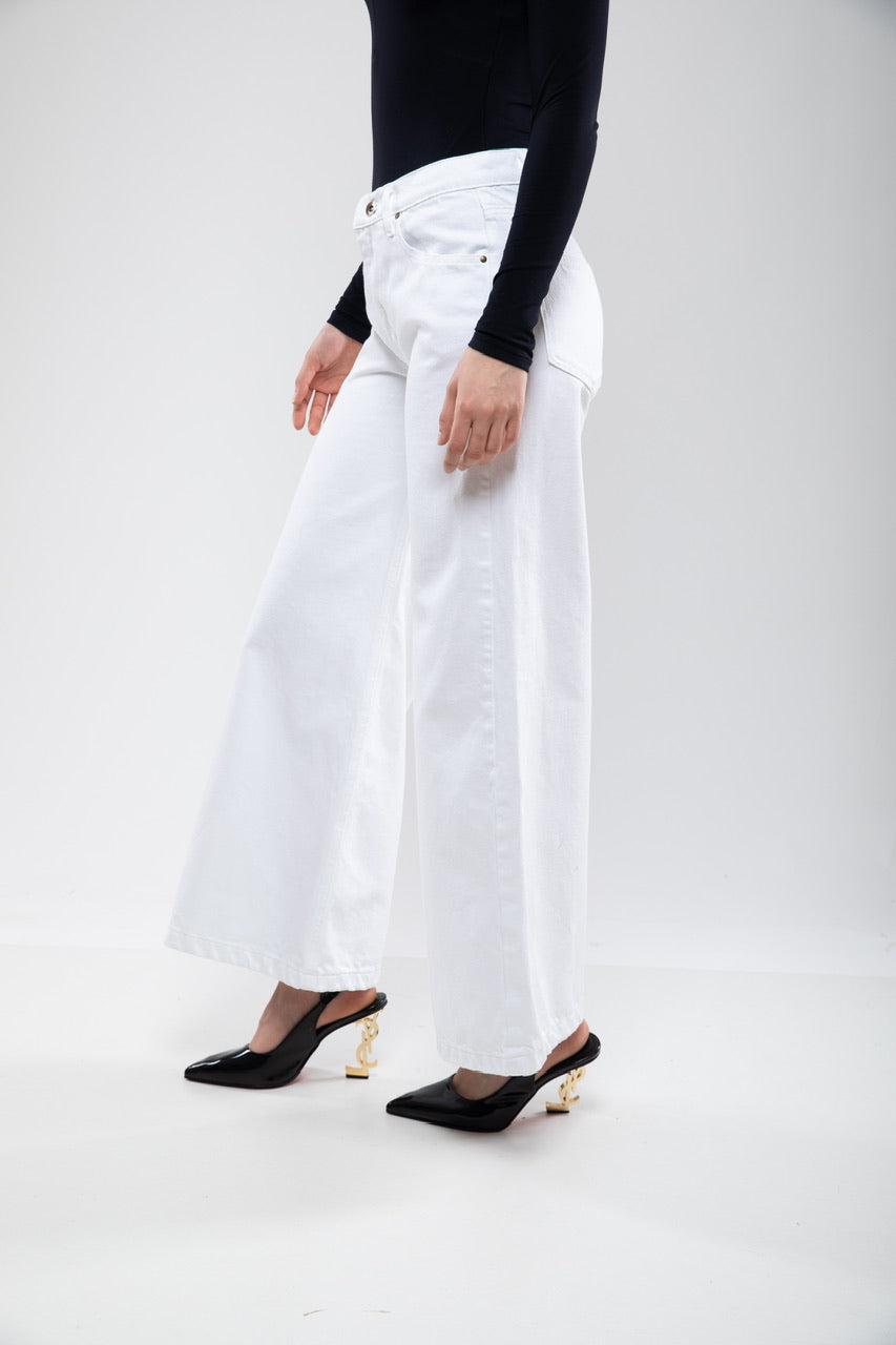 Jean Wide Leg Taille Haute