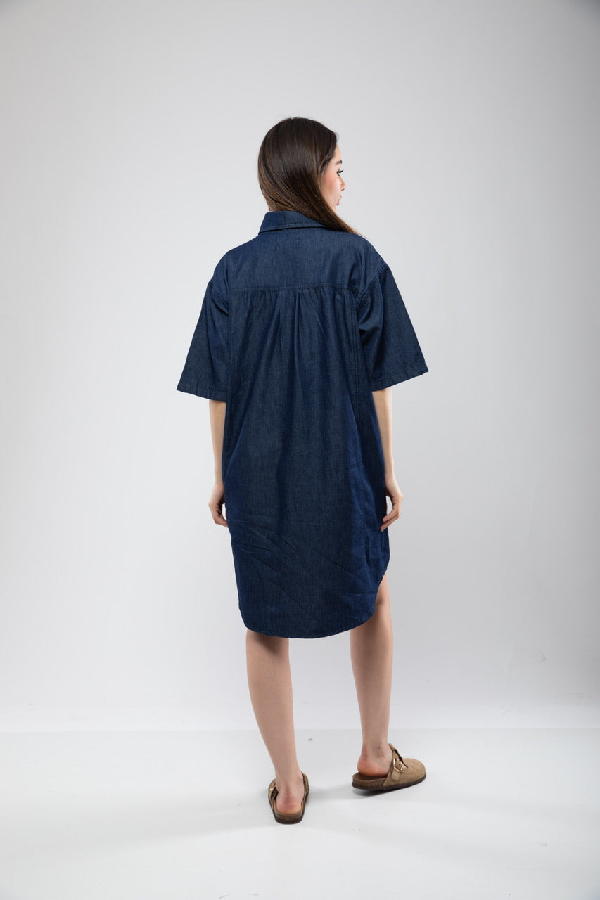 Robe Chemise Denim Oversize