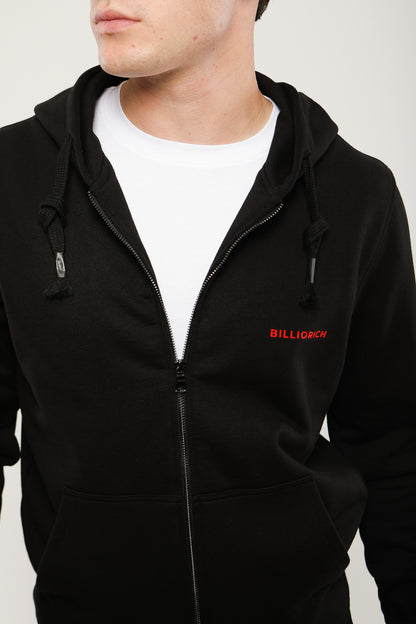 Sweat-Shirt À Capuche Zippé