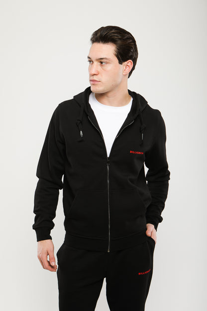 Sweat-Shirt À Capuche Zippé