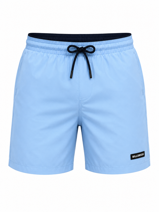 Short De Bain Mi-Long Avec Cordon De Serrage