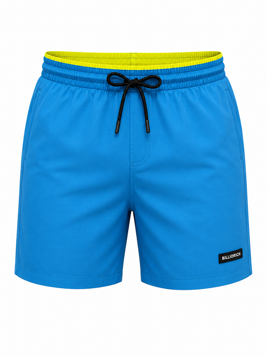 Short De Bain Mi-Long Avec Cordon De Serrage